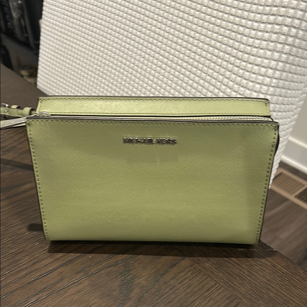 Michael Kors Sage Green Crossbody Bag